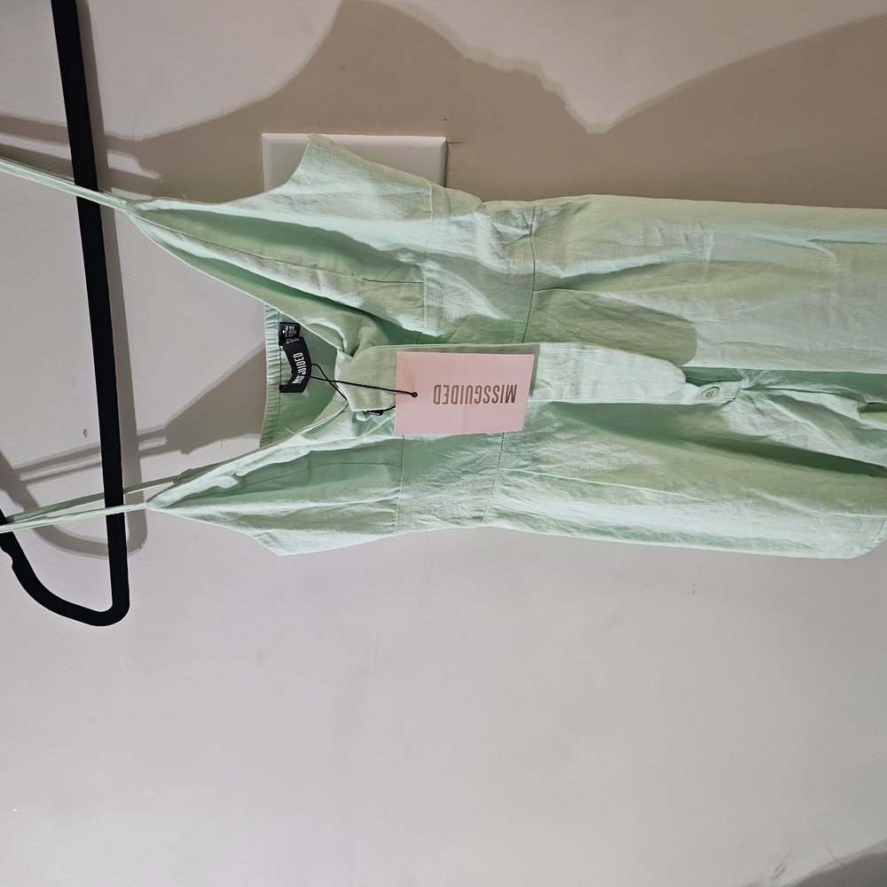 Missguided Mint Green Women's Romper